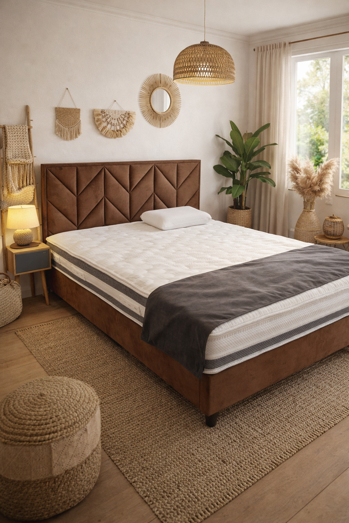 Łóżko Tapicerowane Madrid